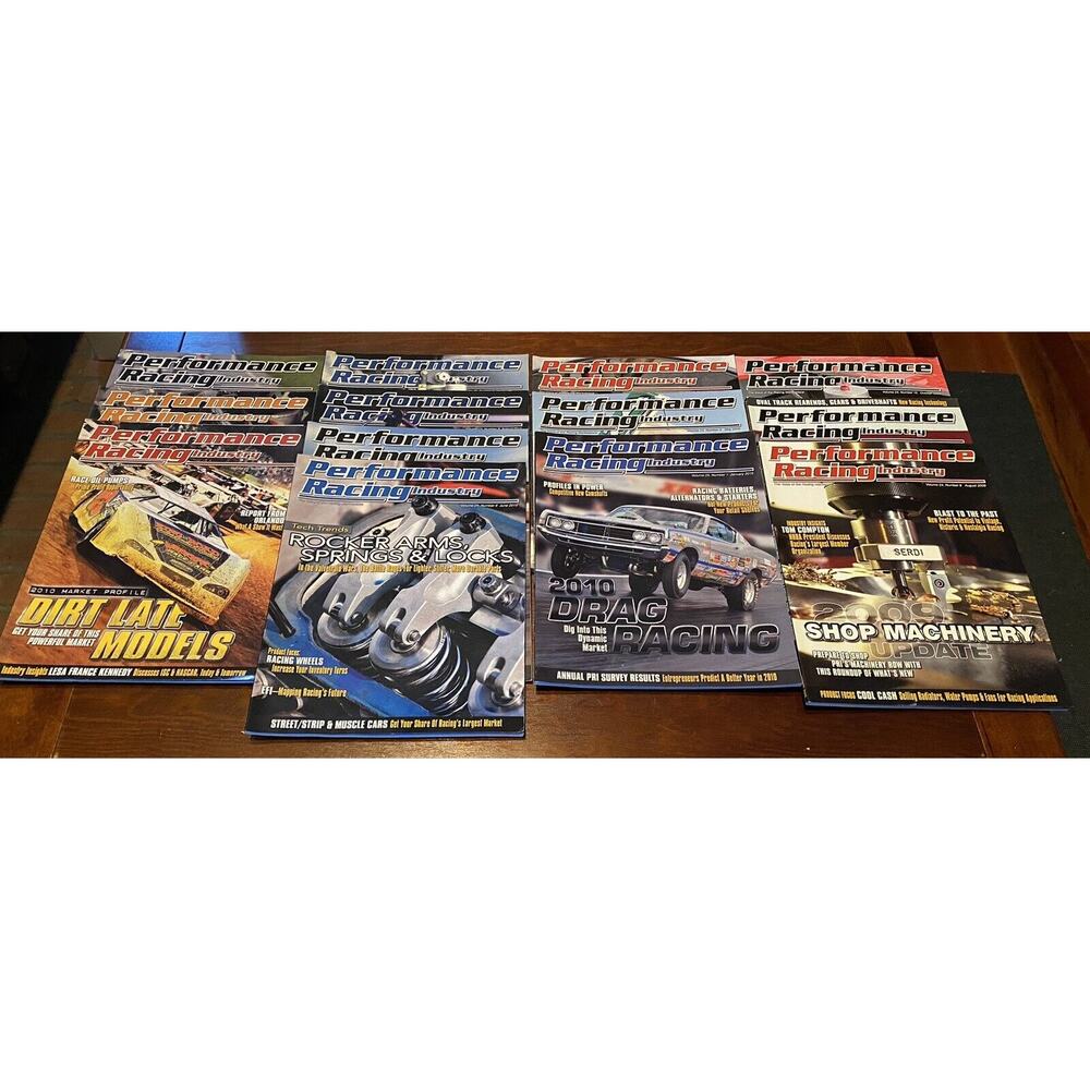 Performance‎ Racing Industry Magazines (13) Issues 2009 - 2010 Drag Racing